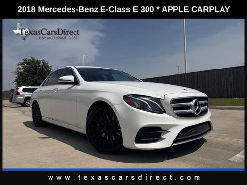 2018 Mercedes-Benz E-Class E 300