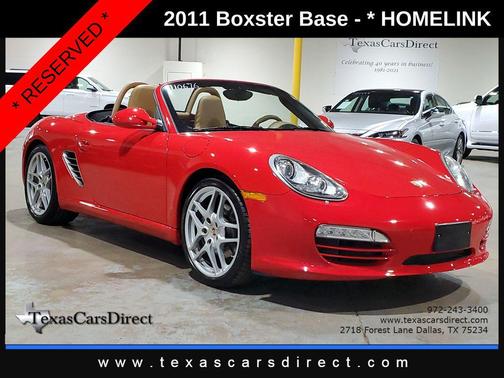 2011 Porsche Boxster Base