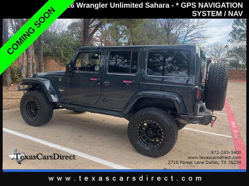 2016 Jeep Wrangler Unlimited Sahara