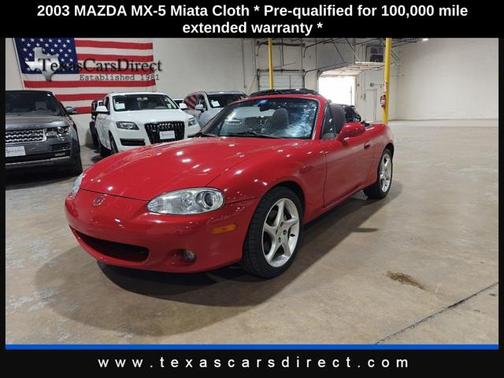 2003 Mazda MX-5 Miata Cloth