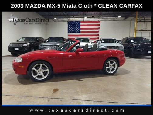 2003 Mazda MX-5 Miata Cloth