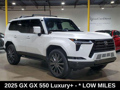 Eminent White Pearl 2025 Lexus GX 550 Luxury+