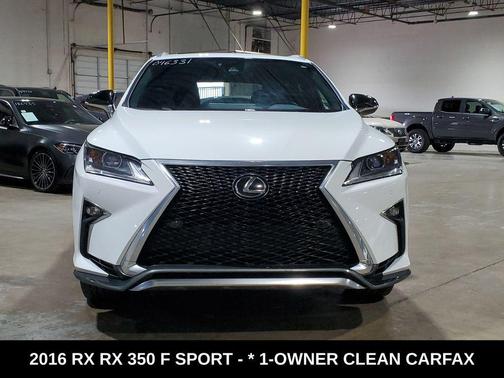 Ultra White 2016 Lexus RX 350 F Sport