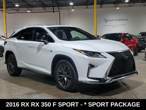 Ultra White 2016 Lexus RX 350 F Sport