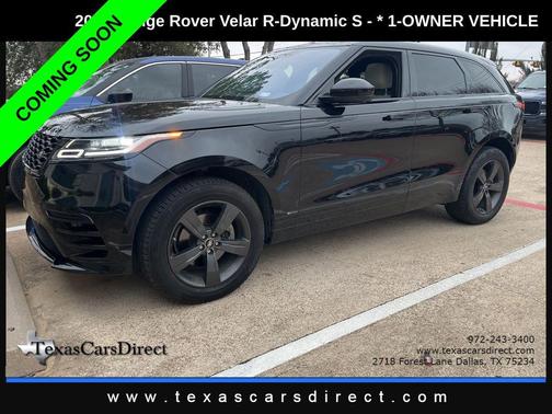 2020 Land Rover Range Rover Velar P250 S R-Dynamic