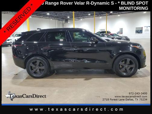 Santorini Black Metallic 2020 Land Rover Range Rover Velar P250 S R-Dynamic