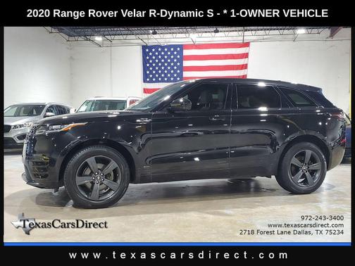 2020 Land Rover Range Rover Velar P250 S R-Dynamic