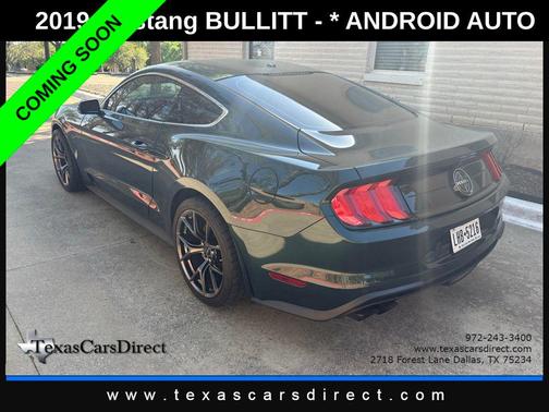 DARK HIGHLAND GREEN 2019 Ford Mustang Bullitt
