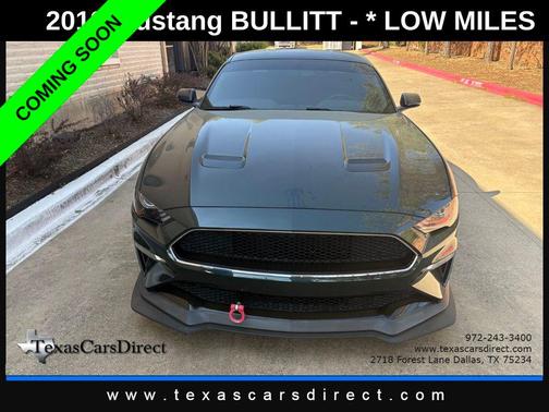 DARK HIGHLAND GREEN 2019 Ford Mustang Bullitt