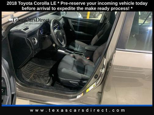 2018 Toyota Corolla LE