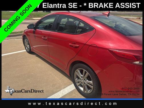 Scarlet Red 2017 Hyundai ELANTRA SE