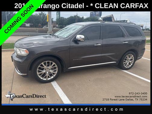 Granite Crystal Metallic Clearcoat 2015 Dodge Durango Citadel