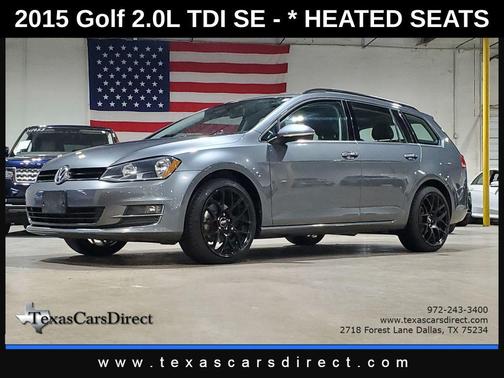 2015 Volkswagen Golf SportWagen TDI SE 4-Door