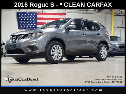 Gun Metallic 2016 Nissan Rogue S