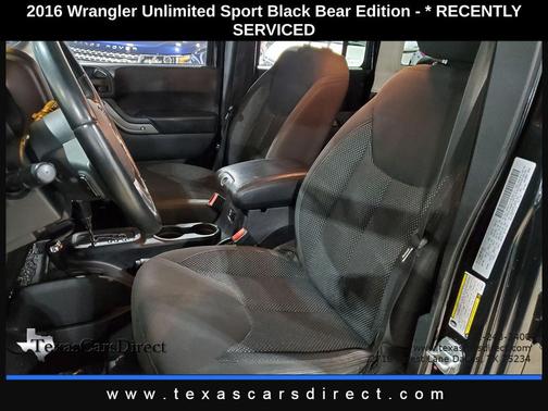 2016 Jeep Wrangler Unlimited Black Bear