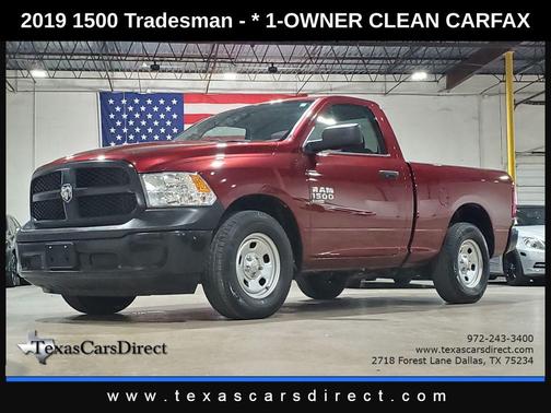 Delmonico Red Pearlcoat 2019 RAM 1500 Tradesman