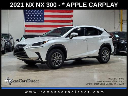 Eminent White Pearl 2021 Lexus NX 300 Base