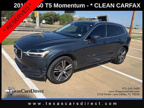 Denim Blue Metallic 2018 Volvo XC60 T5 Momentum