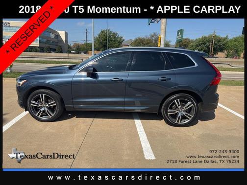 Denim Blue Metallic 2018 Volvo XC60 T5 Momentum