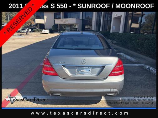 2011 Mercedes-Benz S-Class S 550