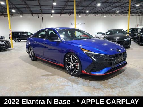 Intense Blue 2022 Hyundai ELANTRA N Base