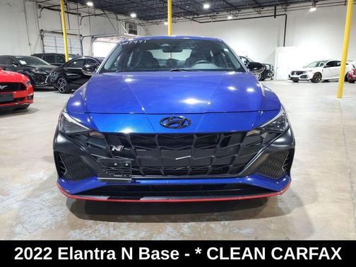 Intense Blue 2022 Hyundai ELANTRA N Base