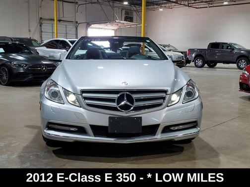 Iridium Silver Metallic 2012 Mercedes-Benz E-Class E 350