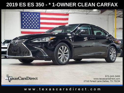 Obsidian 2019 Lexus ES 350 Premium