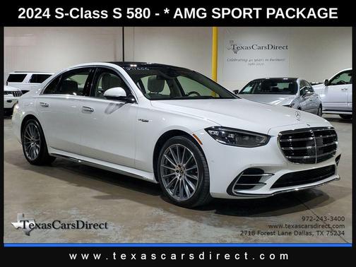 2024 Mercedes-Benz S-Class S 580 4MATIC