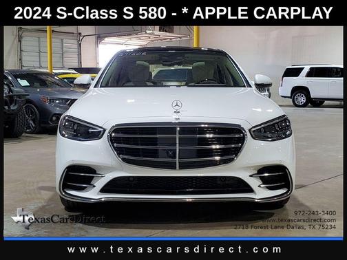 2024 Mercedes-Benz S-Class S 580 4MATIC