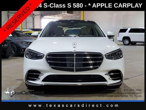 2024 Mercedes-Benz S-Class S 580 4MATIC