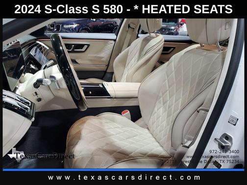 2024 Mercedes-Benz S-Class S 580 4MATIC