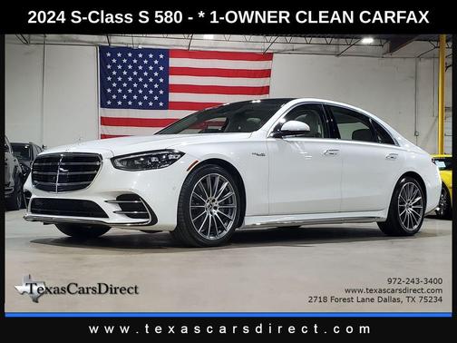 2024 Mercedes-Benz S-Class S 580 4MATIC