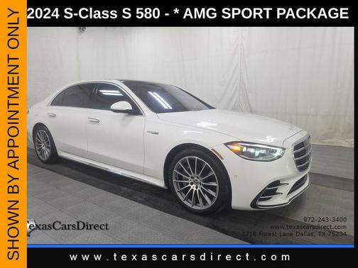 2024 Mercedes-Benz S-Class S 580 4MATIC