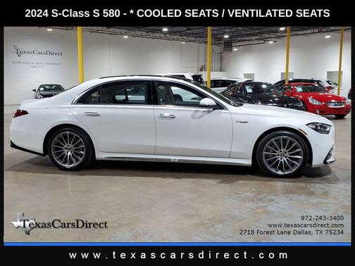 2024 Mercedes-Benz S-Class S 580 4MATIC