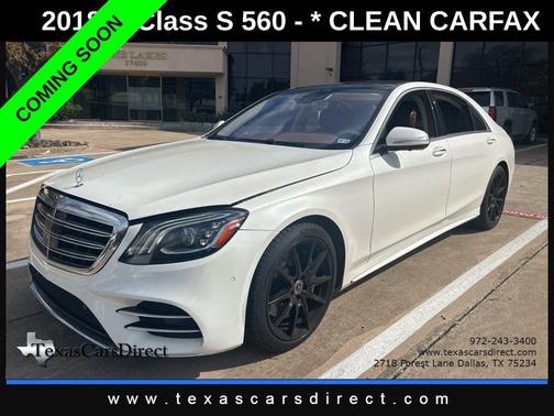2018 Mercedes-Benz S-Class 4MATIC