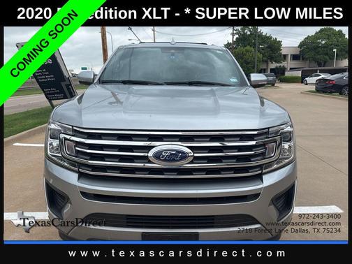 ICONIC SILVER METALLIC 2020 Ford Expedition XLT