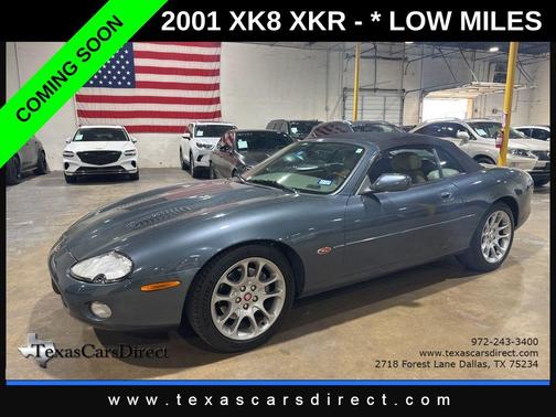 Platinum Silver 2001 Jaguar XKR Base