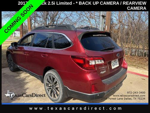 2017 Subaru Outback 2.5i Limited