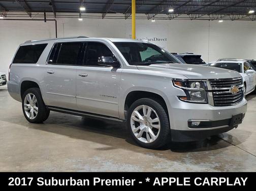 Silver Ice Metallic 2017 Chevrolet Suburban Premier