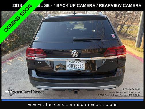 2018 Volkswagen Atlas 3.6L SE