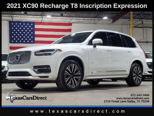 2021 Volvo XC90 Recharge Plug-In Hybrid T8 Inscription Expression 6 Passenger