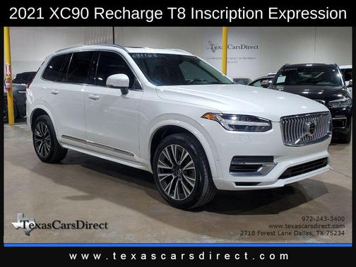 2021 Volvo XC90 Recharge Plug-In Hybrid T8 Inscription Expression 6 Passenger