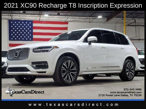 2021 Volvo XC90 Recharge Plug-In Hybrid T8 Inscription Expression 6 Passenger