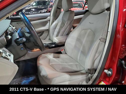 Crystal Red Tintcoat 2011 Cadillac CTS-V Base