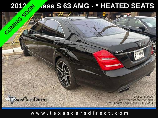 2012 Mercedes-Benz S-Class S 63 AMG