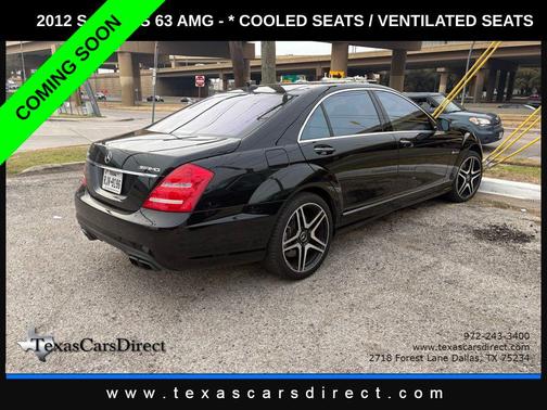 2012 Mercedes-Benz S-Class S 63 AMG