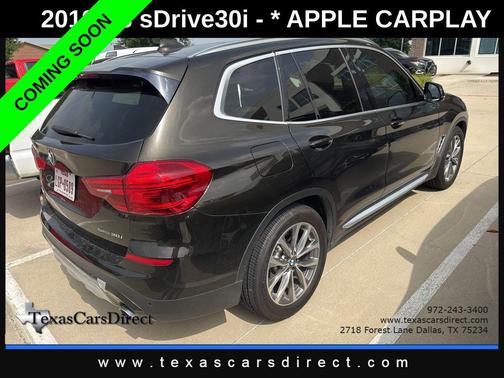 Dark Olive Metallic 2019 BMW X3 sDrive30i