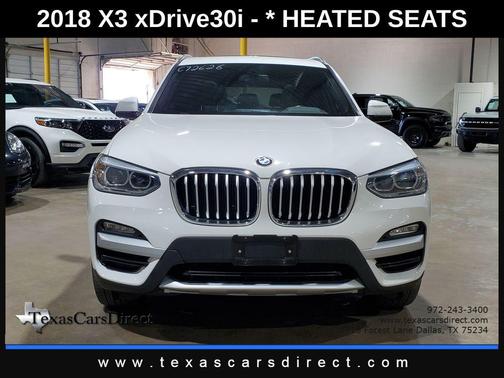 2018 BMW X3 xDrive30i