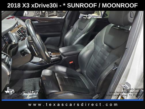 2018 BMW X3 xDrive30i